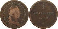 HAUS HABSBURG 1/4 KREUZER JOSEPH II. (1765-1790) -
