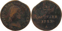 HAUS HABSBURG 1/4 KREUZER JOSEPH II. (1765-1790) -