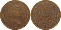 SWEDEN SKILLING Karl XIV. Johan (1818-1844) -