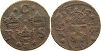 SWEDEN 1/4 ÖRE Christina (1632-1654) -