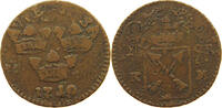 SWEDEN ÖRE Ulrika Eleonora (1718-1720) OVERSTRUCK -