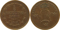 SWEDEN 1/6 SKILLING Oscar I. (1844-1859) -