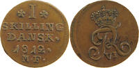 DENMARK SKILLING Frederik VI. 1808-1839. -