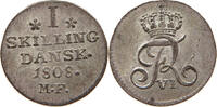 DENMARK SKILLING Frederik VI. 1808-1839. -