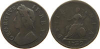 GREAT BRITAIN FARTHING George II. 1727-1760. -