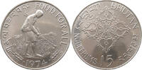 15 NGULTRUMS 1974 BHUTAN Jigme Singye Wangcuck UNC