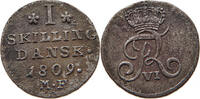DENMARK SKILLING Frederik VI. 1808-1839. -
