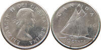 CANADA 10 CENTS Elizabeth II. (1952-2022) -