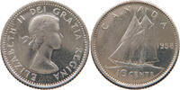 CANADA 10 CENTS Elizabeth II. (1952-2022) -