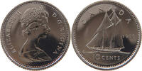 CANADA 10 CENTS Elizabeth II. (1952-2022) -