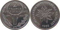 2 FRANCS 1965 ESSAI MADAGASCAR  UNC