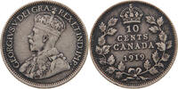 CANADA 10 CENTS George V. (1910-1936) -