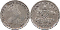 AUSTRALIA THREEPENCE 3 PENCE Edward VII. (1901 - 1910) -