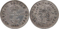 BRITISH WEST INDIES 1/16 DOLLAR GEORGE IV. (1820-1830) -