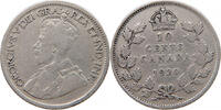 CANADA 10 CENTS George V. (1910-1936) -