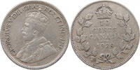 CANADA 10 CENTS George V. (1910-1936) -