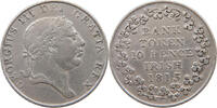 IRELAND 10 PENCE GEORGE III. 1760-1820 BANK TOKEN -