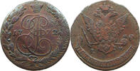 RUSSIA EMPIRE 5 KOPEKS Katharina II. (1762 - 1796) -