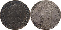 FRENCH COLONIES 5 SOLS 1/12 ECU Louis XIV. (1643–1715) PARIS MINT, VERY RARE -