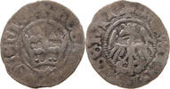 POLAND 1/2 GROSCHEN GROSZ JOHANN ALBERT 1492-1501 -