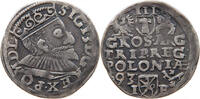 POLAND 3 GRÖSCHER GROSCHEN GROSZE Sigismund III. 1587-1632 -