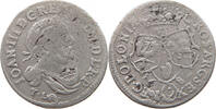 POLAND 3 GROSCHEN Johann III. Sobieski (1674-1696) -