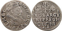 POLAND 3 GRÖSCHER GROSCHEN GROSZE Sigismund III. 1587-1632 -