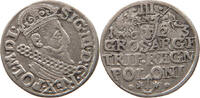 POLAND 3 GRÖSCHER GROSCHEN GROSZE Sigismund III. 1587-1632 -