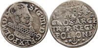POLAND 3 GRÖSCHER GROSCHEN GROSZE Sigismund III. 1587-1632 -