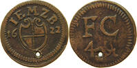 BRANDENBURG ANSBACH 4 PFENNIG Joachim Ernst 1603-1625 -