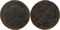 POLAND SZELAG 1/3 GROSZA August III. 1733-1763 -