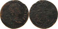 POLAND SZELAG 1/3 GROSZA August III. 1733-1763 -