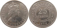 BELIZE 25 CENTS Elizabeth II. (1952-2022) -
