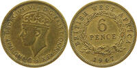 BRITISH WEST AFRICA 6 PENCE George VI. (1936-1952) -