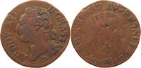 FRANCE 1/2 SOL Louis XVI. (1774-1793) -