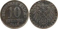 KAISERREICH 10 PFENNIG FEHLPRÄGUNG -