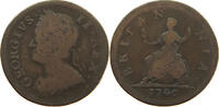GREAT BRITAIN FARTHING George II. 1727-1760. -