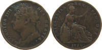 GREAT BRITAIN FARTHING GEORGE IV. (1820-1830) -