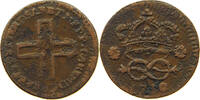 ITALY STATES SAVOY 2 DENARI Carlo Emanuele III (1730-1773) -