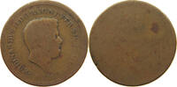 ITALY STATES SICILY 3 TORNESI Ferdinando II di Borbone (1830-1859) -