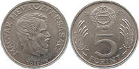 5 Forint 1989 Ungarn Nickel Plated Probe?? not Nickel-Copper ss