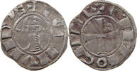 CRUSADER ANTIOCH DENIER BOHEMOND III. 1163-1201. -