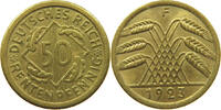 50 RENTENPFENNIG 1923 F WEIMARER REPUBLIK  VZ
