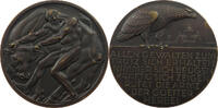 Belgien Medaille Bronze-Kunstmedaille o.J. (1910) von R. Bosselt auf die Weltausstellung -