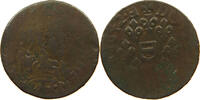 FRANCE Boisbelle & Henrichemont DOUBLE TOURNOIS Maximilian I. de Bethune (1597-1641) -