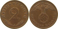 DRITTES REICH 2 REICHSPFENNIG -