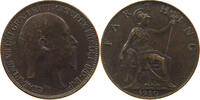 GREAT BRITAIN FARTHING Edward VII. (1901 - 1910) -