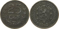 LUXEMBOURG 25 CENTIMES Charlotte (1919-1964) DIE ERROR -