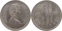 RHODESIA 3 PENCE Elizabeth II. (1952-2022) -