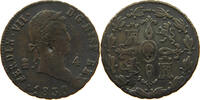 4 MARAVEDIS 1830 SPAIN FERNANDO VII. (1808-1833) SS